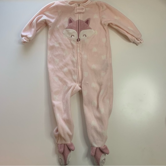 Gerber Pink and Cream Kids Footies Set - Picture 10 of 14